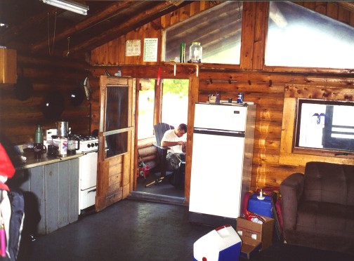 Inside the Rolling Stone Lake cabin - image